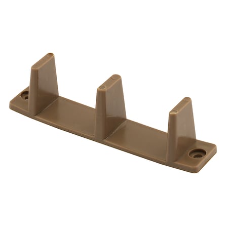 Prime-Line Plastic Sliding Closet Door Guide for 1-3/8 Inch Thick Doors, Tan, PK2 N 7528